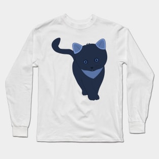 Walking cat Long Sleeve T-Shirt